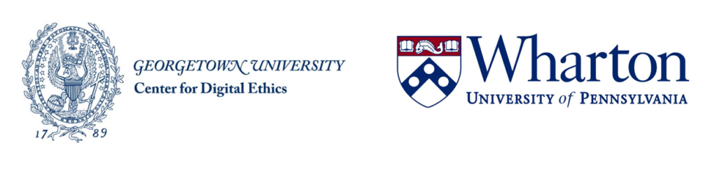 Logos of Georgetown University and University of Pennsylvania